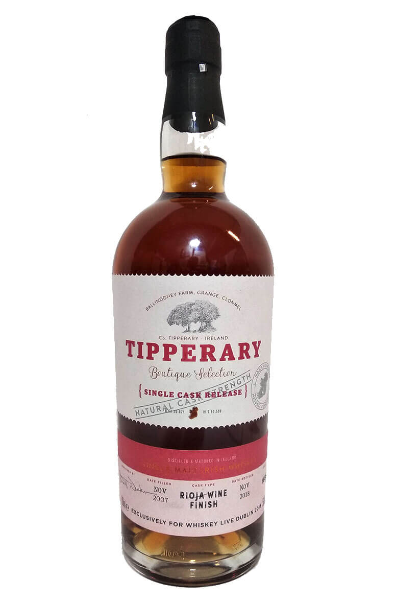 Tipperary Rioja Finish Whiskey Live Dublin 2018 Exclusive